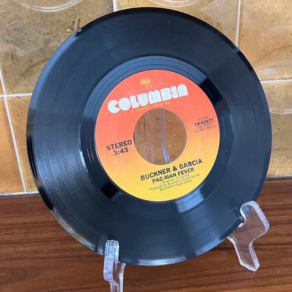 Buckner & Garcia Pac-Man Fever (Instrumental) 7" 45rpm 1981 Columbia 18-02673